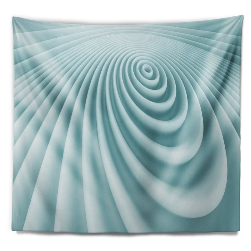 Tapisserie Fractal, H 50 po x l 60 po