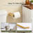 Gold 4-piece Stainless Steel Bathroom Accessory Set, Wall Mounted Hardware Kit-125723357