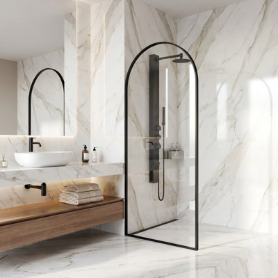 Arden Framed Fixed Shower Screen