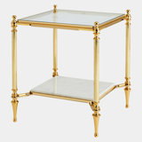 Medford Glass End Table