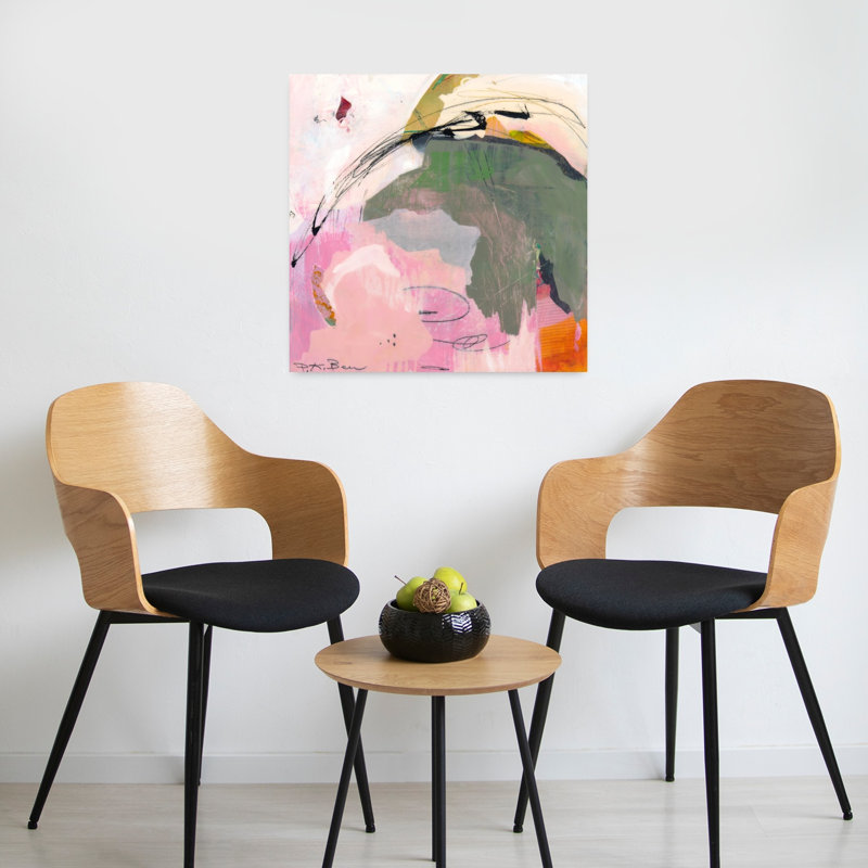 Sylvan Zephyr n ° 3, art contemporain abstrait, H 24 po x l 24 po