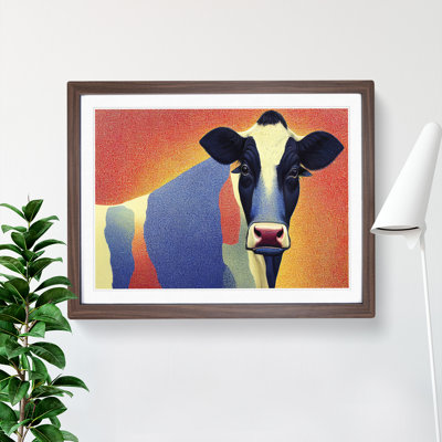 Luminous Cow - Single Picture Frame Print