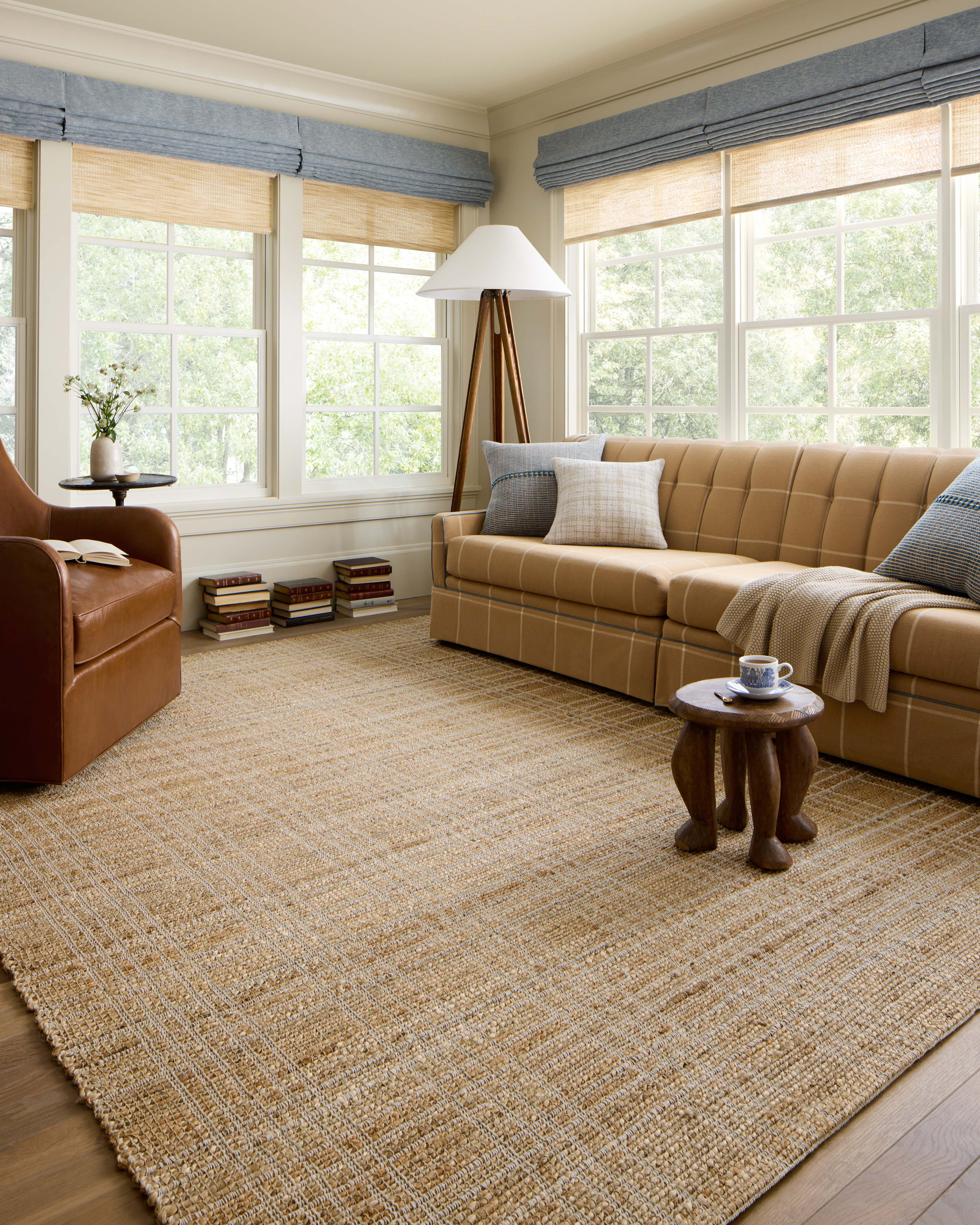 How to Choose the Right Size Area Rug for Your Living Room - Sarah Joy