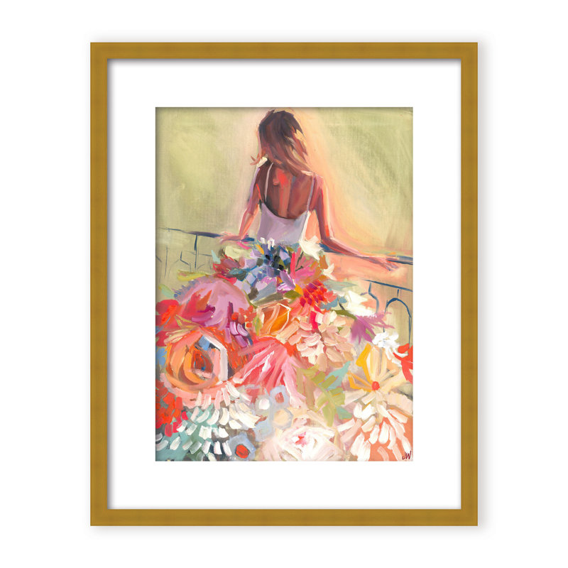 Nature Inspired Blossom Reverie: The Enigmatic Backdrop, 30" H x 24" W x 2.375" D, Black, Framed Canvas