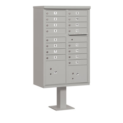Aluminum Multi-Unit Mailbox