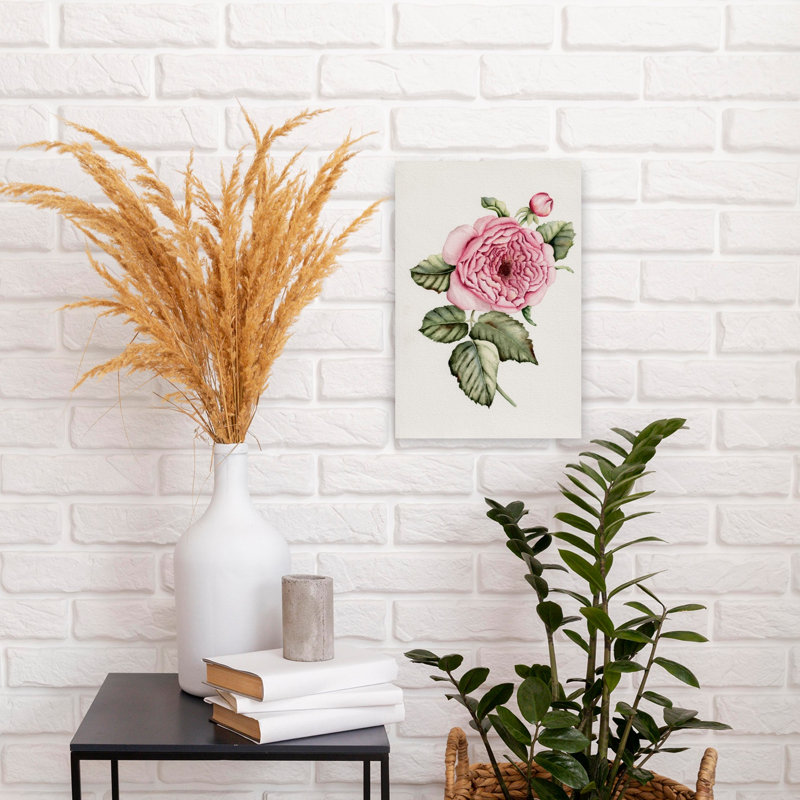 Art floral botanique délicat classique, H 18 po x l 12 po