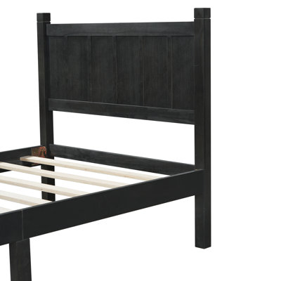 Modern Platform Bed With Headboard