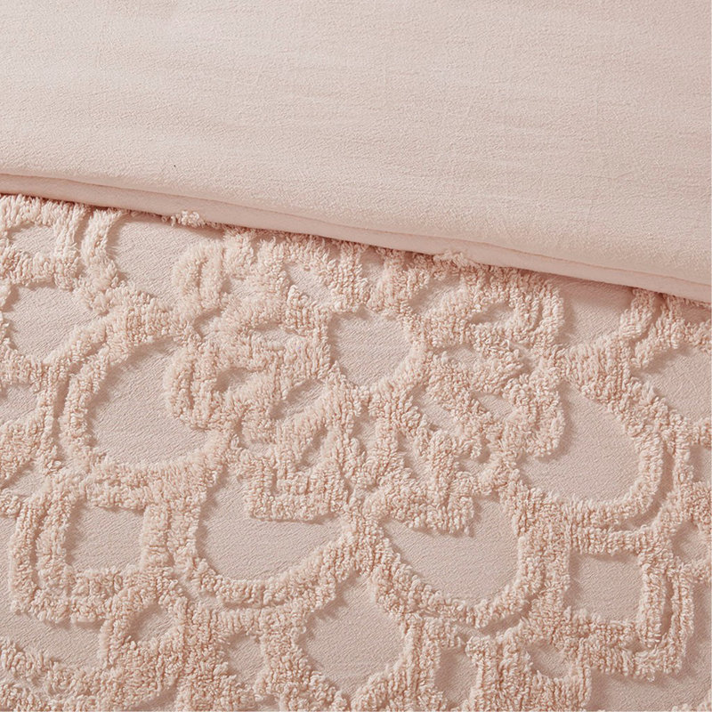 Ensemble de housse de couette médaillon en coton 3 pièces King / Cal King, Housse de couette très grand / très grand califo