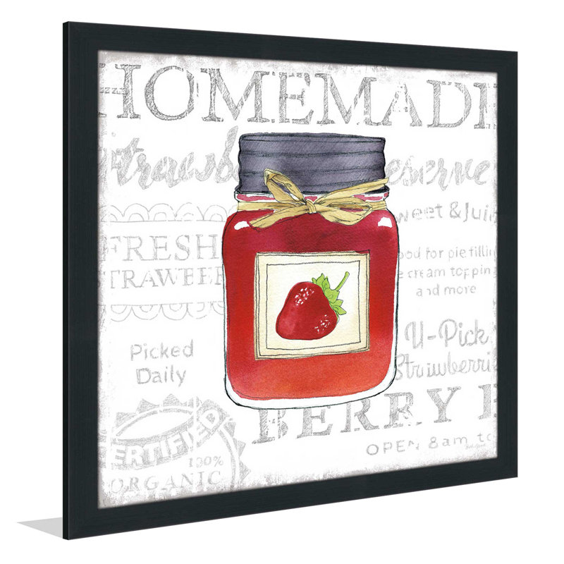 " Canning Kitchen I ", 21.5" H x 21.5" W x 0.75" D, Espresso Framed