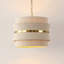 Luminaire suspendu géométrique à 3 lumières Abbington