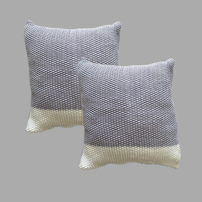 Housse de coussin carré en acrylique Dacci