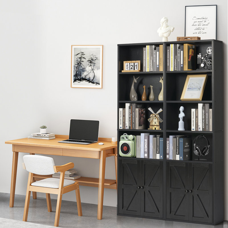 Chansoo Storage Bookcase, Black