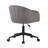 Taylor Swivel Vanity Chair With Wheels, Soft Velvet Fabric Tufted Barrel Back, 360 Degree Spinning-328737376