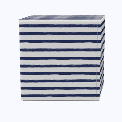 Cotton Striped Square Napkin