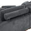 Grand canapé modulaire à double assise en velours côtelé Large Seating-879624585
