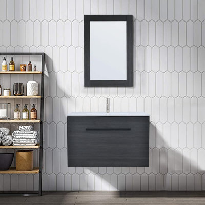 Ensemble de meuble-lavabo simple 32 po avec miroir
