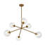 Lustre moderne 40 lumières 6 lumières Learco-275959760