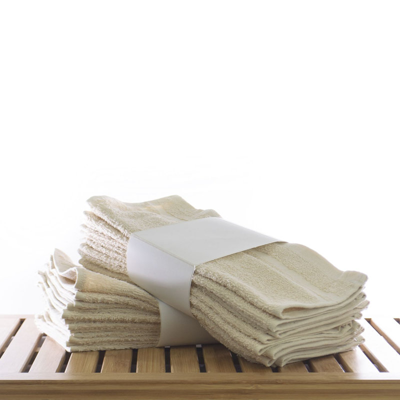 Super Plush Washcloth, Beige
