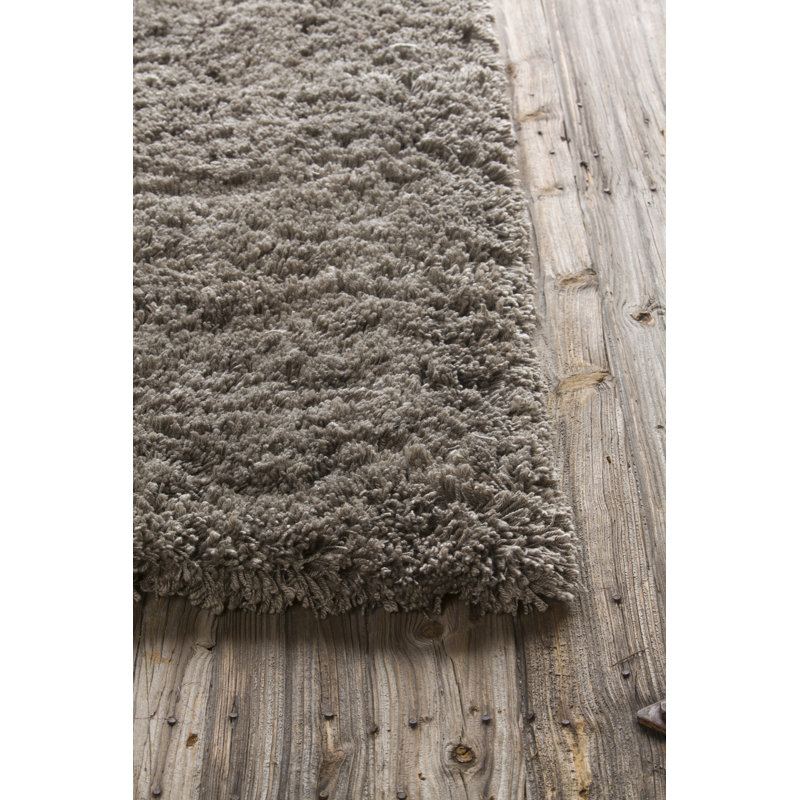 Tapis gris zone poils longs Issac, Rectangle 2 pi x 3 pi