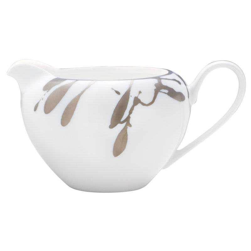 Noritake Raptures Creamer, 11 oz., Platine