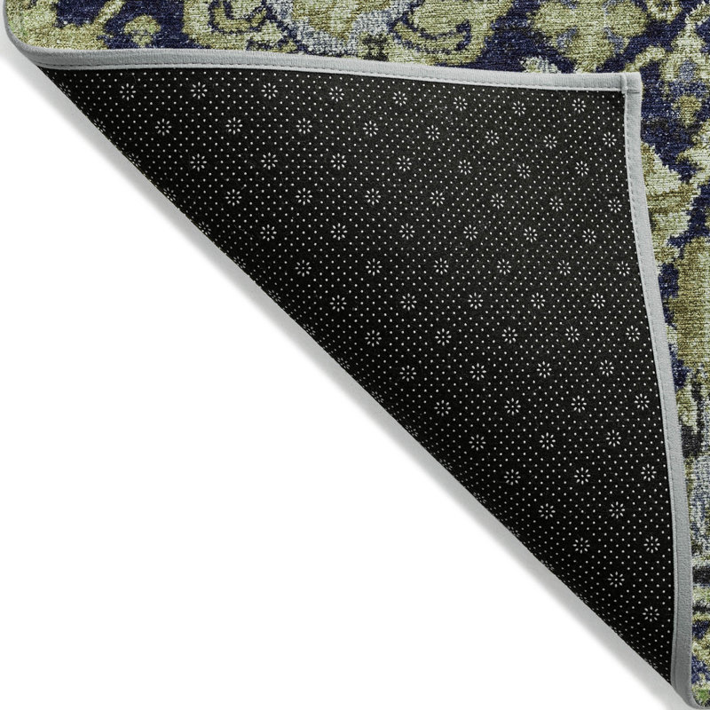 Tapis intérieur / extérieur vert Elarion, 5' x 7'6"