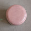 30cm Small Round Faux Leather Upholstered Ottoman-1061551657