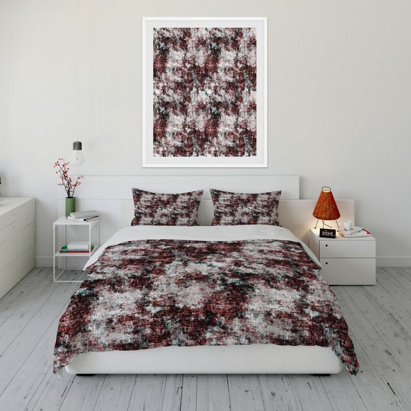 Polyester Twill Abstract Comforter, Twin Comforter + 1 Standard Pillowcase