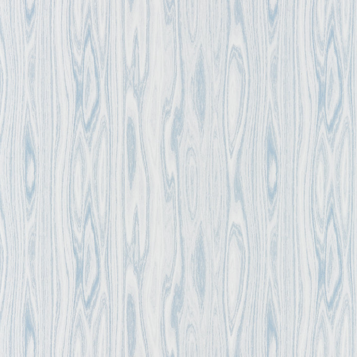 Merchante Faux Bois Weave Fabric, Blue Ice