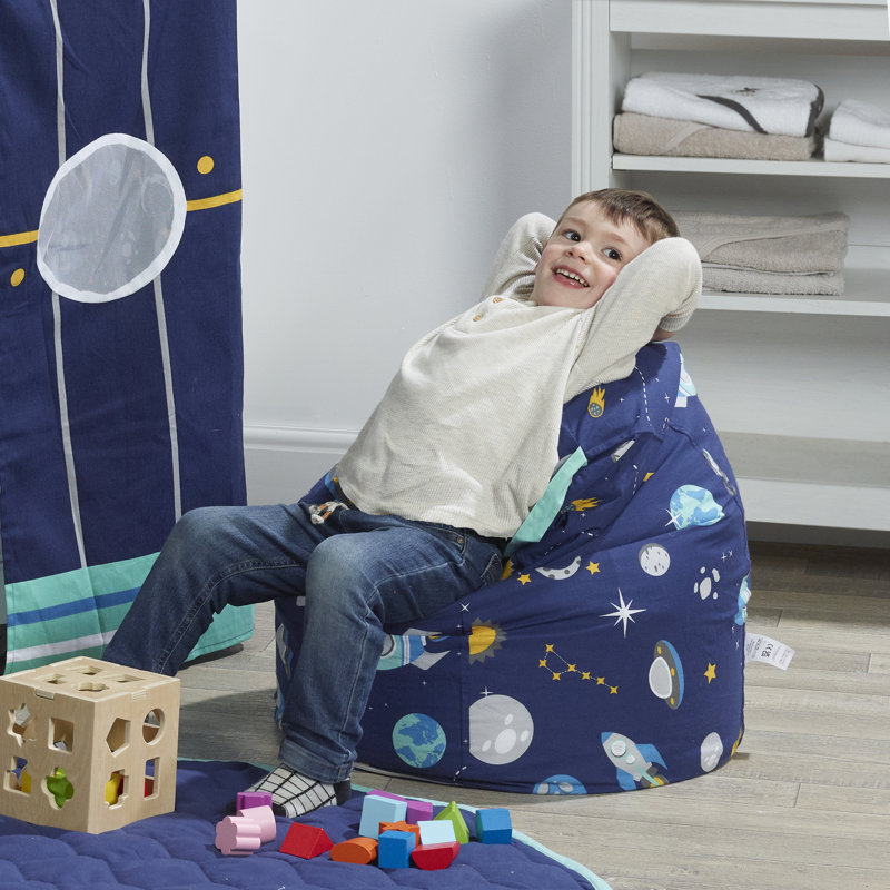 Cotton Blend Refillable Classic Bean Bag