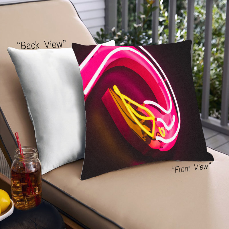 Coussin Neon Neon 147, Microsuède