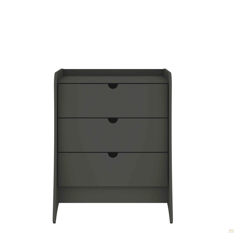 Table de chevet, Gris anthracite