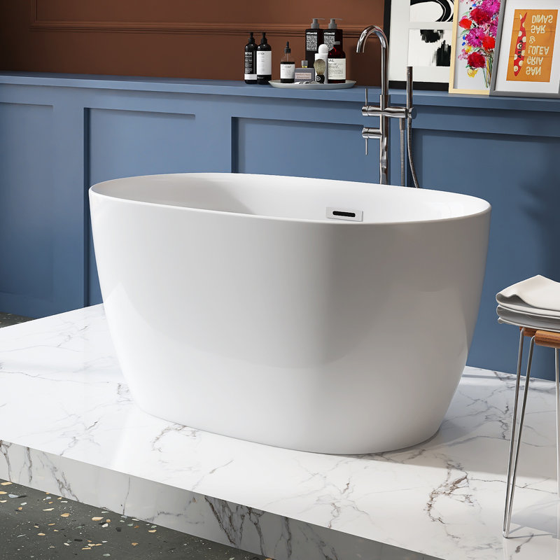47'' Acrylic Freestanding Bathtub-Acrylic Soaking Bathtub