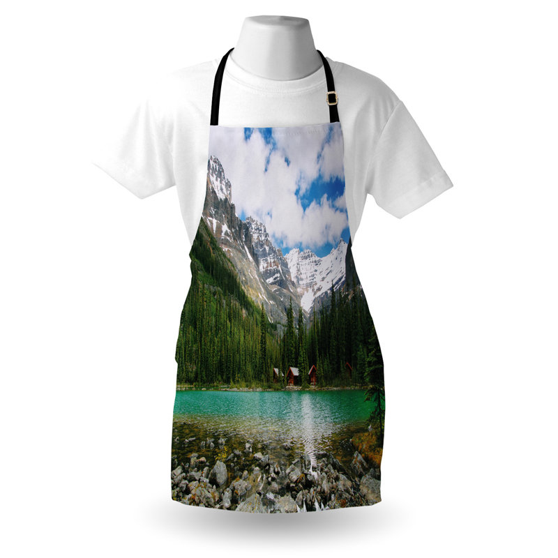 No Pattern Bib Apron