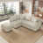 Beige Polyester