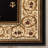 Doykos Fleur De Lis Traditional Oriental Black Plush Rug-99470836
