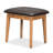 43.3" Classic Vanity In Brown, With Flip-Top Mirror, Stool And Three Drawers For Functional Space Saving Storage Brown Wood Practical