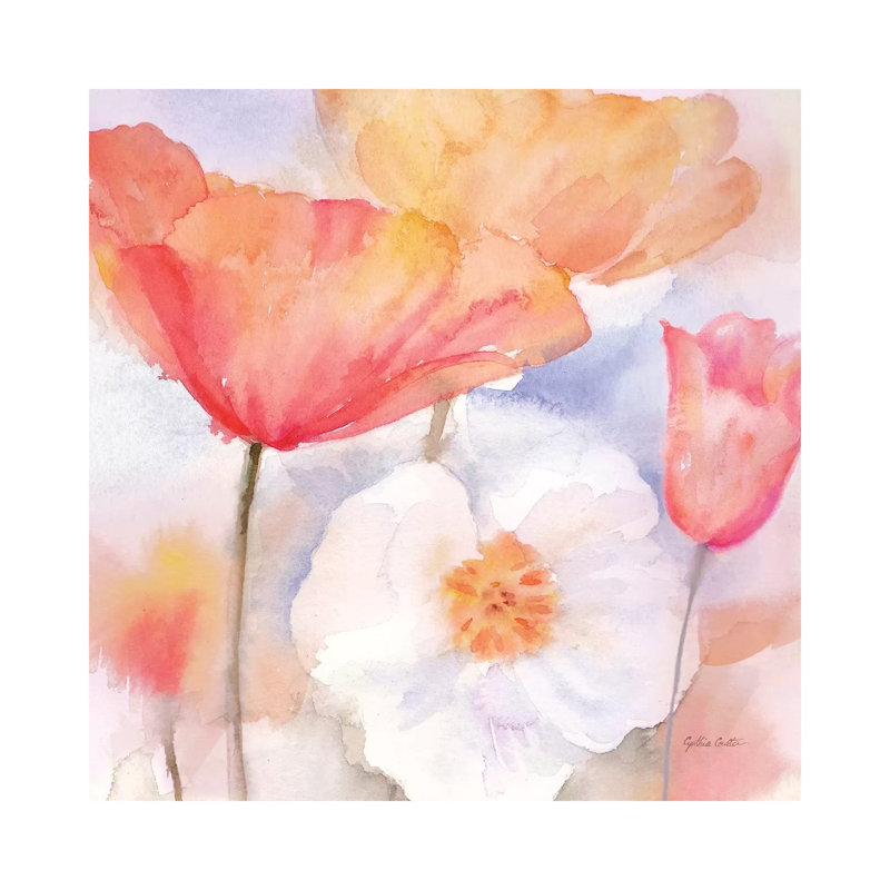 Cynthia Coulter - Wrapped Canvas Painting, 93.98 cm H x 93.98 cm W x 1.91 cm D