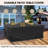 Outdoor Patio Furniture Cover – Waterproof Heavy-Duty Oxford Table & Chair Protector Black