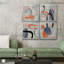 «Floating on Silk I», ensemble de 4 impressions sur toile encadrées-60147460-60147465