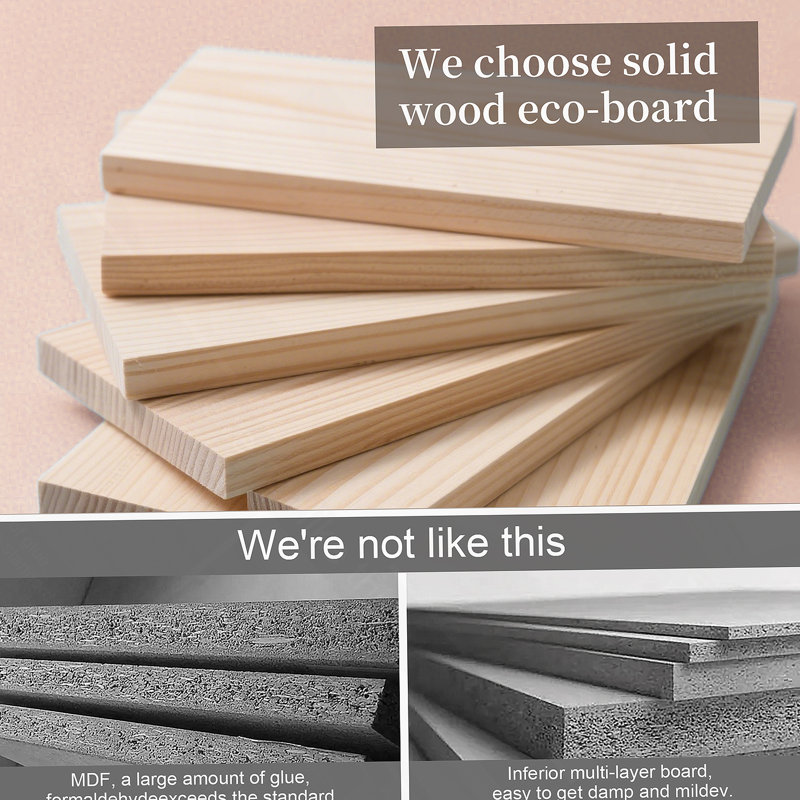 Full-Length Mirror, Rubber Wood + Mirror, 65.7 X 17.7 Inches (Mirror Width: 13.7 Inches) , Can Observe The Whole Body, Easy To Dress