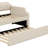 Upholstered Daybed And Trundle, Daybed Sofa Bed With Wood Slat Support, Twin