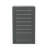 CAPE CORAL ALU C-SHAPED TABLE GREY-338504048