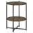 Axel Round Accent Table With Open Shelf Natural