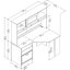 Bureau d'angle réversible avec clapier Ozro-1892889235