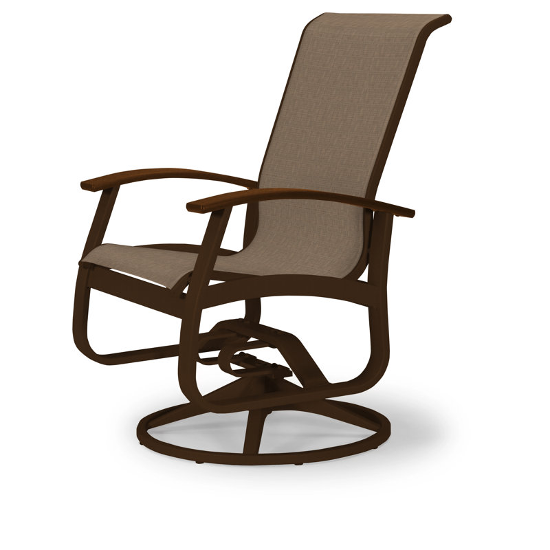 Chaise de patio pivotante Askar, Beacon taupe Sunbrella®, Kona P10, Kona texturé