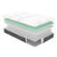 Matelas confortable de 12 po avec mousse et ressorts ensachés pour un matelas de sommeil relaxant-1481744215