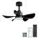 28' Ceiling Fans With Lights And Remote/APP Control, Low Profile Ceiling Fans With 5 Reversible Blades 3 Colours Dimmable 6 Speeds Ceiling Fan For Bedroom Kitchen