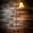 Haltwhistle 64'' Brown Arched Floor Lamp