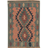 Wool Southwestern Area Rug