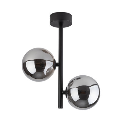 Olen Glass Flush Mount